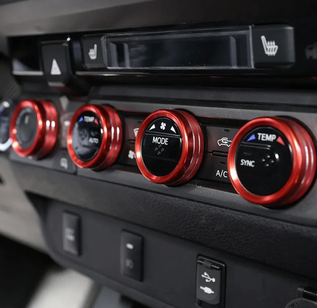 Tacoma Interior Aluminum Knobs (2016-2023)