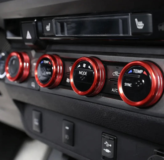 Tacoma Interior Aluminum Knobs (2016-2023)