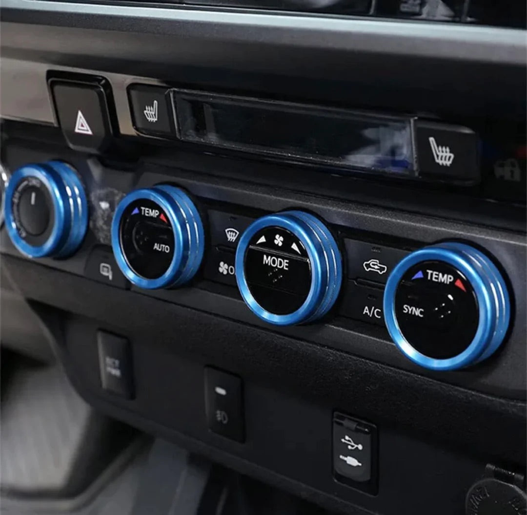 Tacoma Interior Aluminum Knobs (2016-2023)