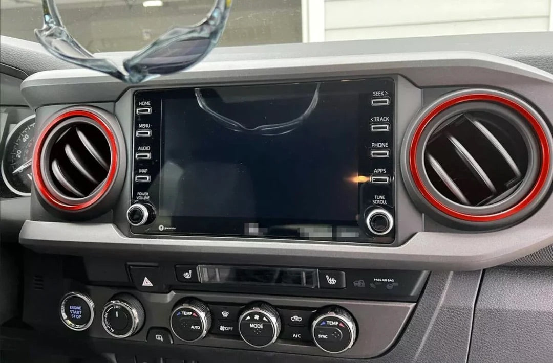 Tacoma Aluminum Interior Vent Rings (2016-2023)