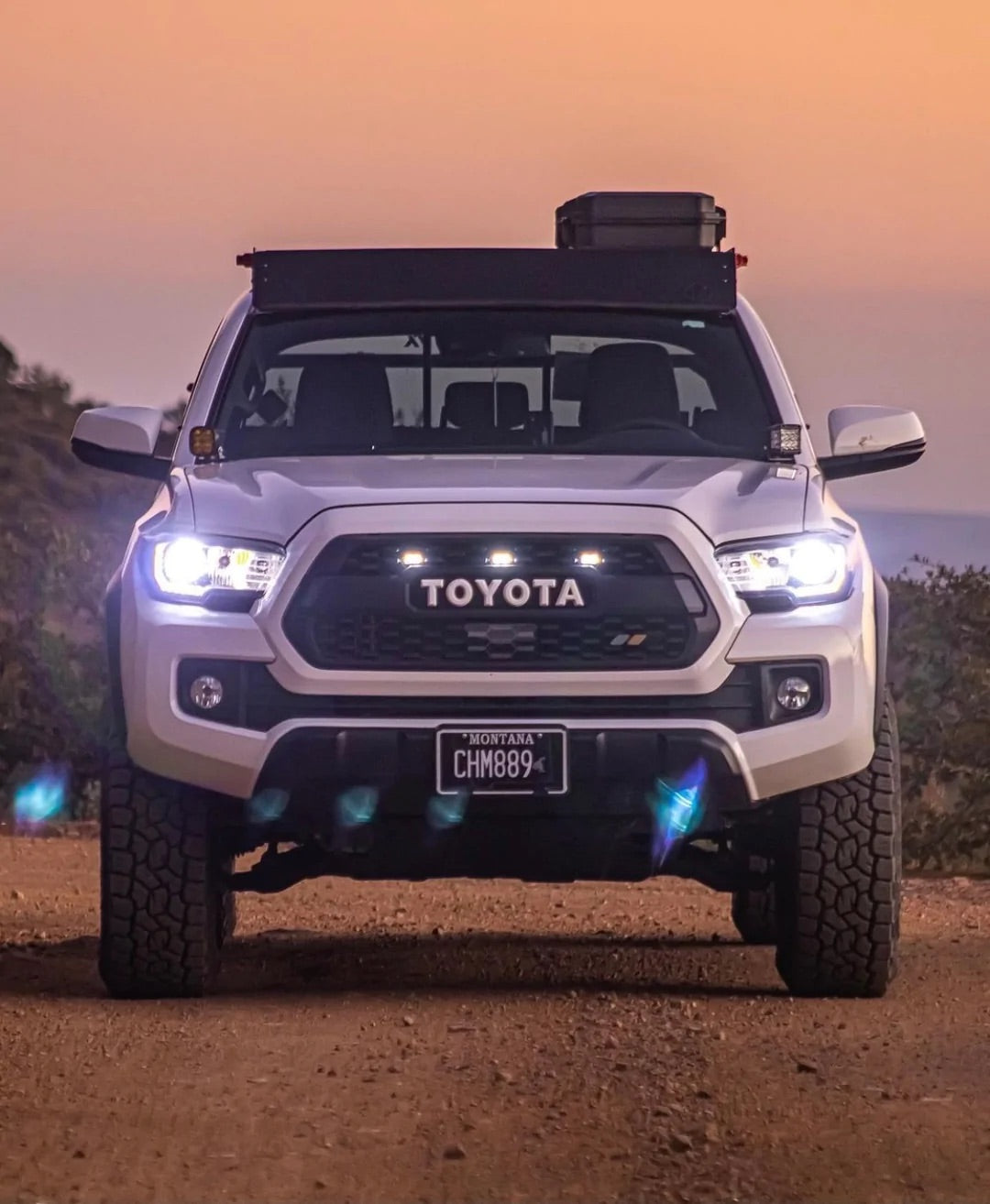 3rd Gen Tacoma TRD Pro Grill W/ Raptor LED Kit (2016-2023)