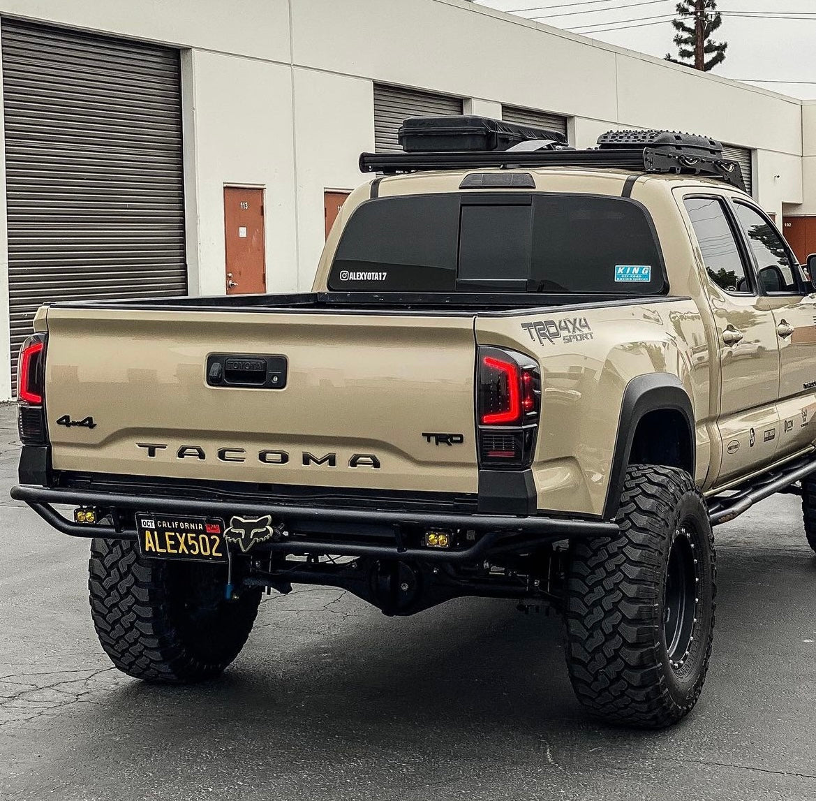 3rd Gen Tacoma Vinyl Tailgate Inserts (2016-2023)
